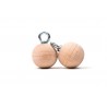 Wooden Exballs(pair - 8 cm) (2) - Holds.fr