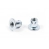 M10 T-Nut zinc-plated self-tapping inserts (2) - Holds.fr